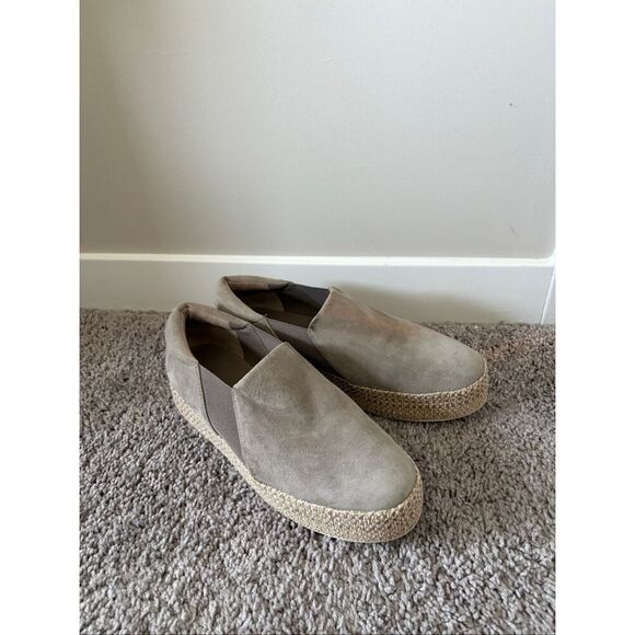 Vince Shoes - Vince Women’s Wilden Suede Espadrille Platform Slip On Sneaker Size 7.5